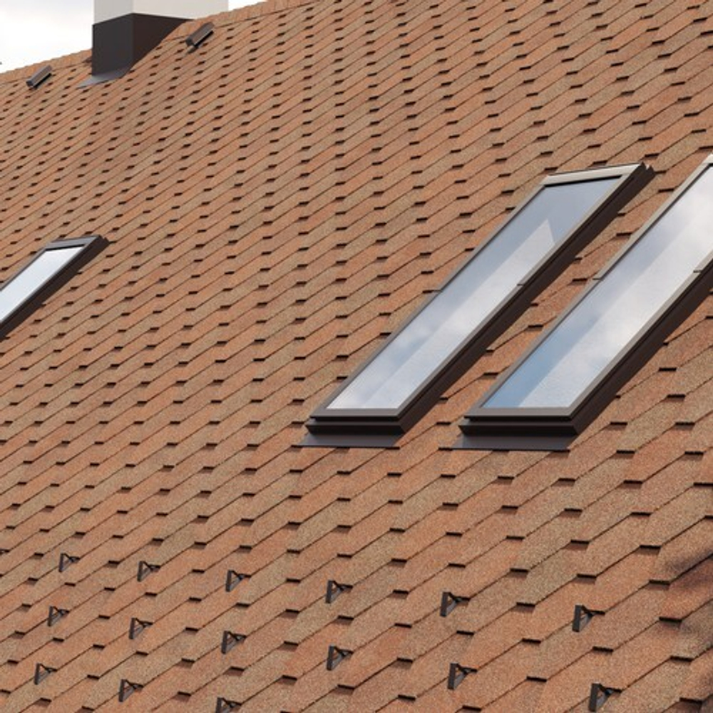 Черепица битумная гибкая Tegola BUSINESS UNICA VENETO Nocciola 418