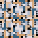 Дизайнерские обои Wall Street Puzzle