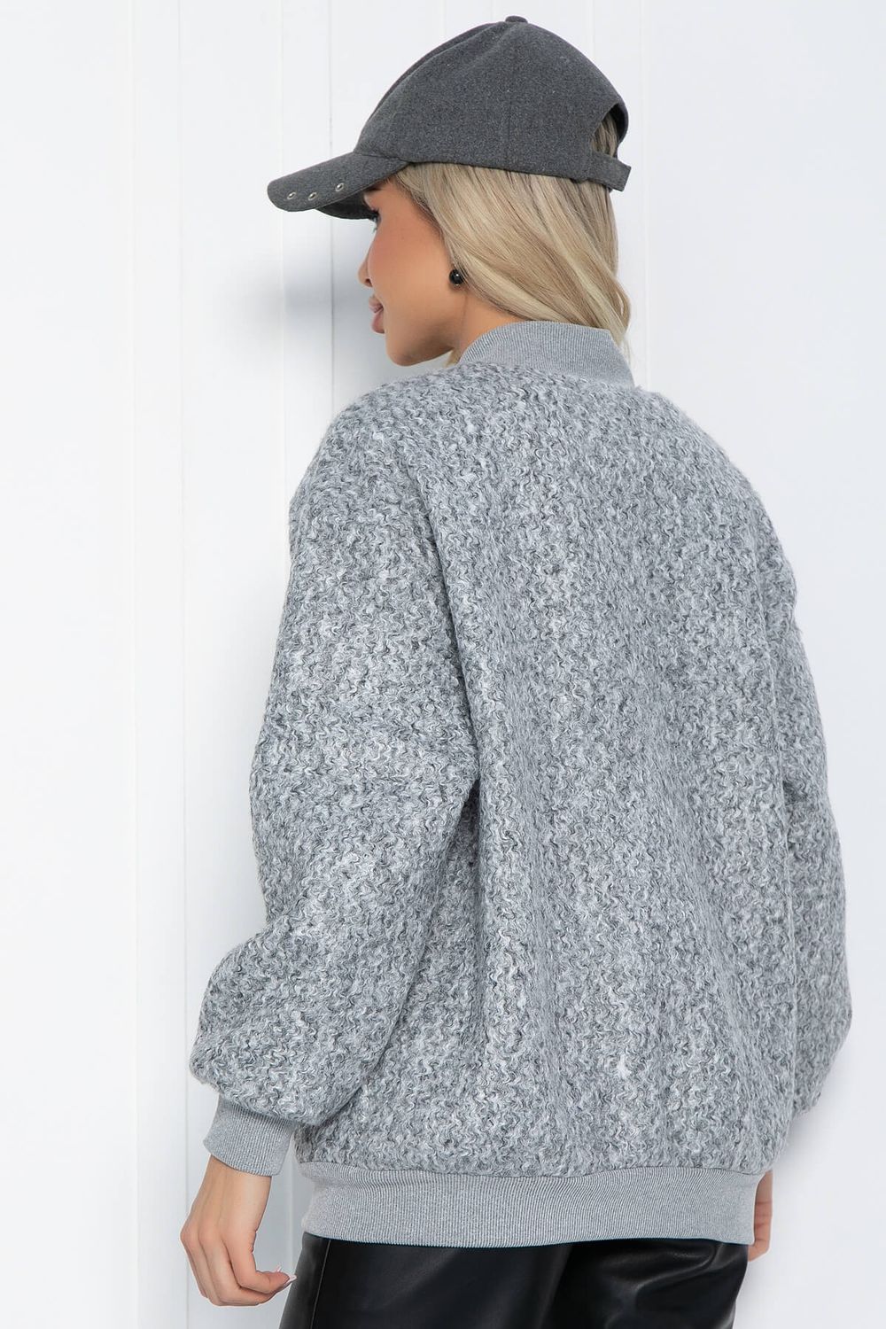 Бомбер Зара (серый) Б12516-7 LT Collection