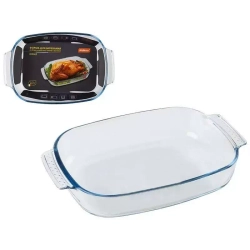 Форма для запекания IDEALE, 2,7 л, с ручками, прямоугольной формы, из боросиликатного стекла