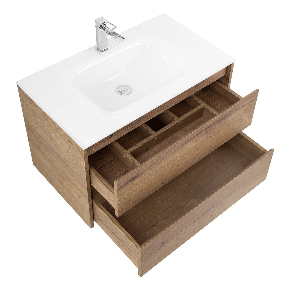 Тумба подвесная под раковину BelBagno KRAFT-800-2C-SO-RT