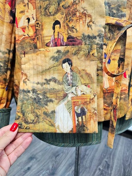 КИТАЙСКИЕ ПРИДВОРНЫЕ ДАМЫ, 100% хлопок Handmade Fabrics 6