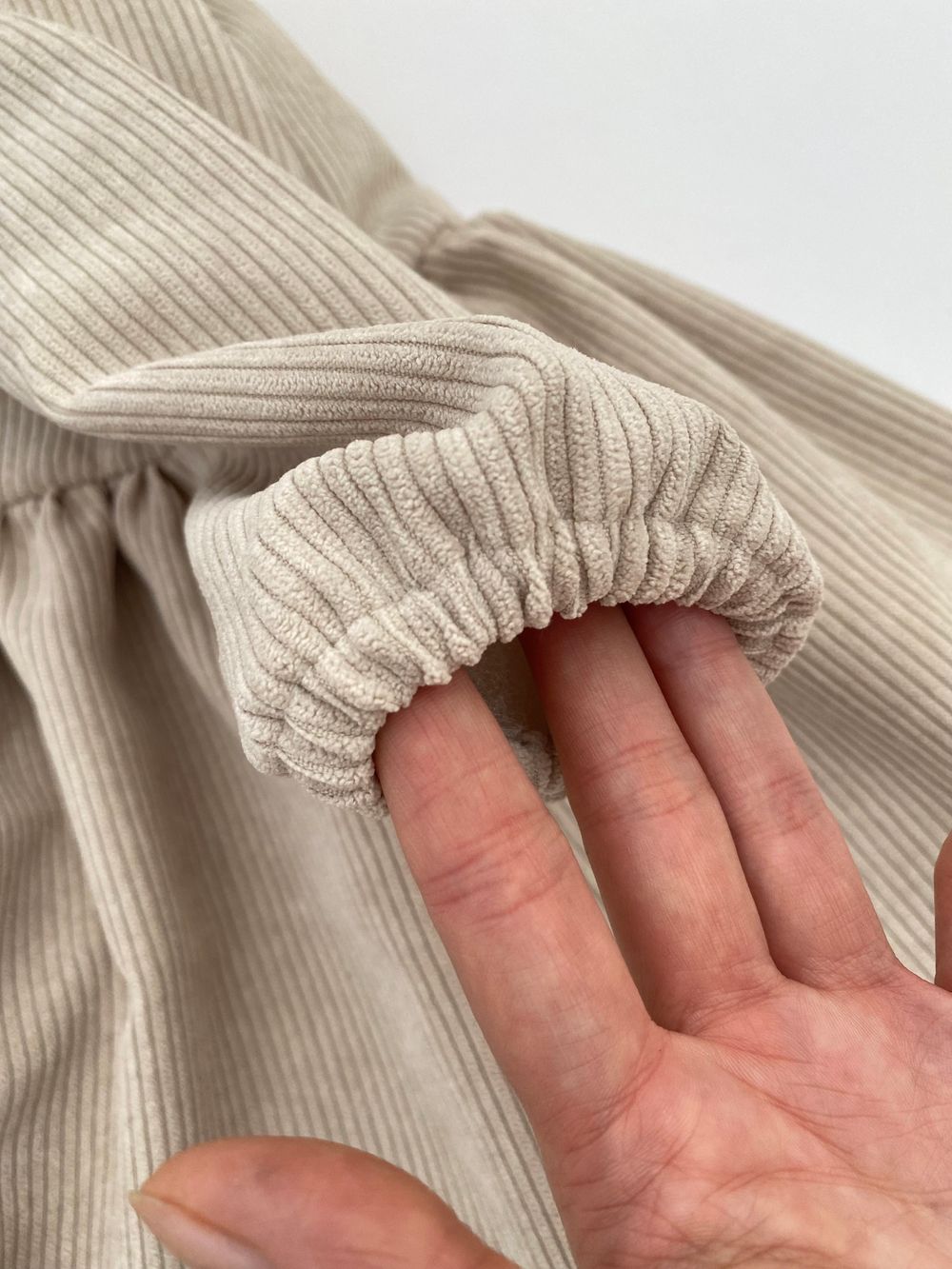 Платье вельветовое