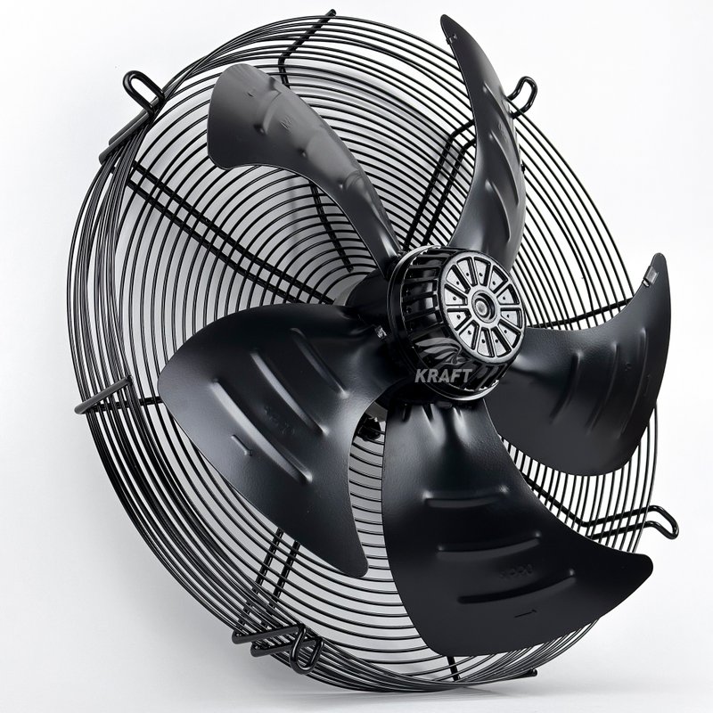 Вентилятор осевой YWF-4E-300B на высокой сетке, 1690 м3/ч, 1380 об/мин