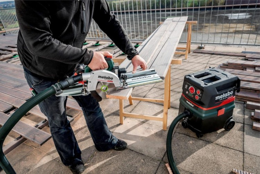 Пила циркулярная аккумуляторная METABO KS 18 LTX 66 BL 2х8.0 Ач 611866810