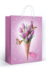 Пакет подарочный ML 31*22см "Самой нежной" 1.0000218