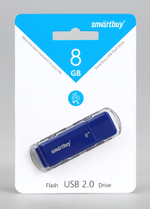 Флеш-накопитель 8 Gb Smartbuy Dock Blue