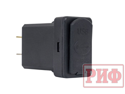 Розетка USB 2 QC 3.0  для Toyota 30x22х38