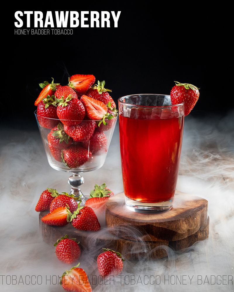 HONEY BADGER NEW HARD LINE - Strawberry (100g)