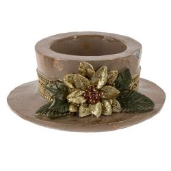 GAEM Подсвечник, L10 W10 H4 см