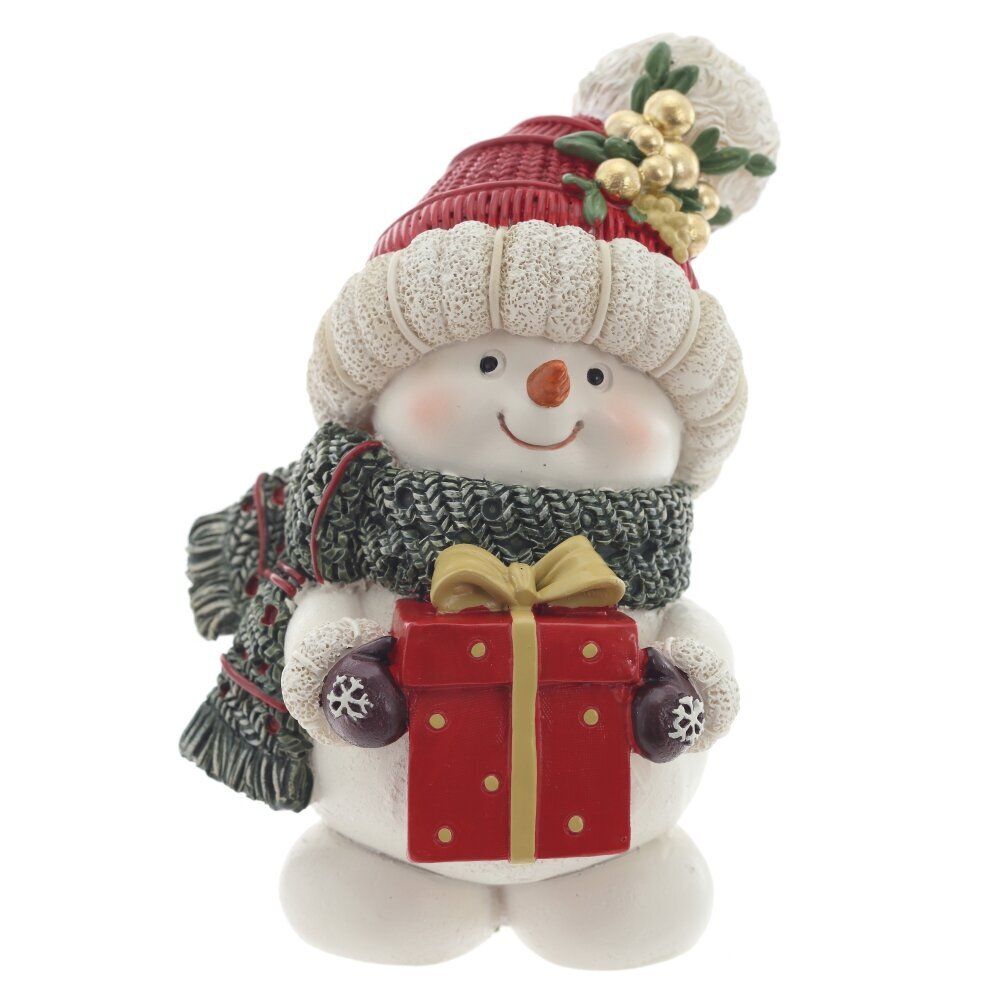 GAEM Фигурка декоративная "Снеговик", L7 W6,5 H10 см, 2в.
