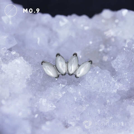 4K Marquise v.2 White Shell