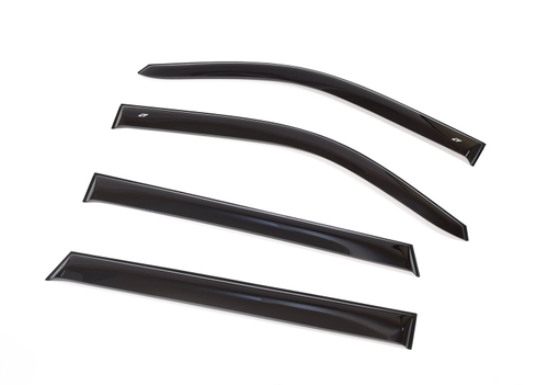 Дефлекторы боковых окон Cobra Tuning на Cadillac Escalade 3 2007-2014 широкие арт.CE10407