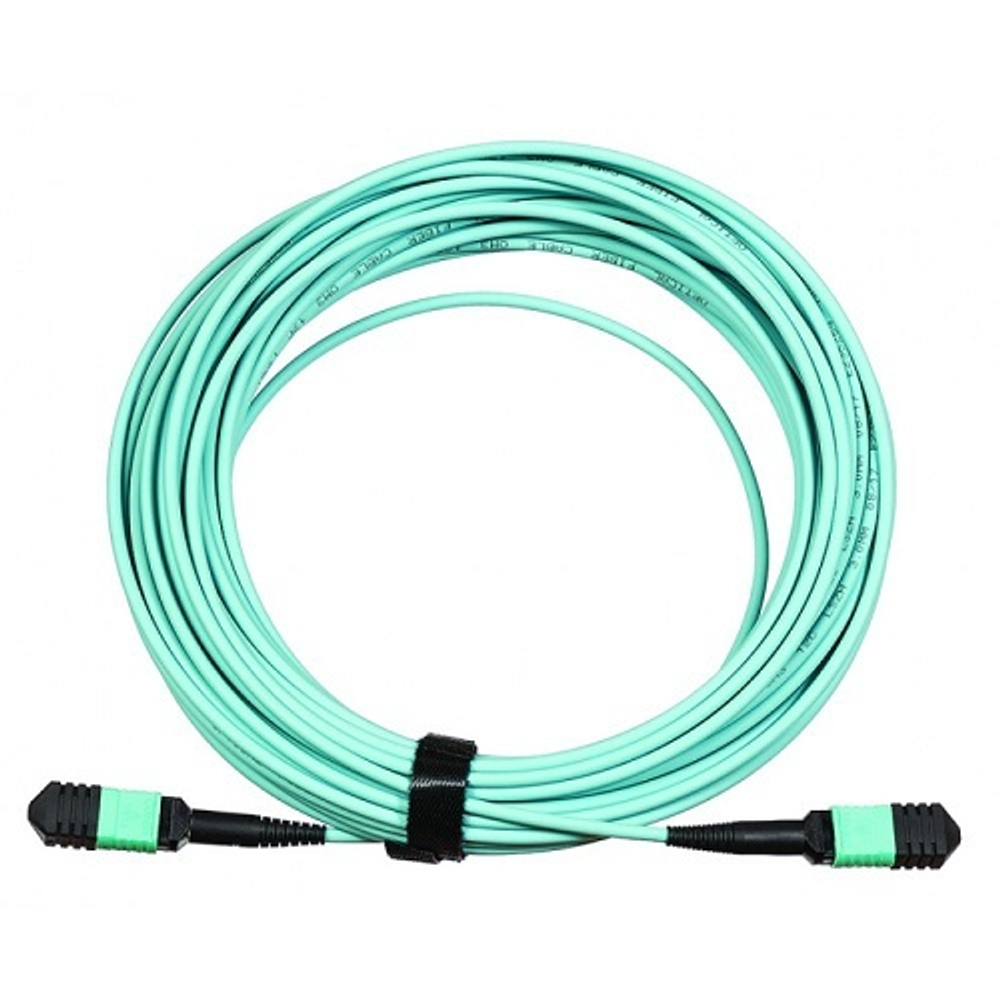 Кабель  Lanmaster LAN-12M-12M/OM3B-1.0