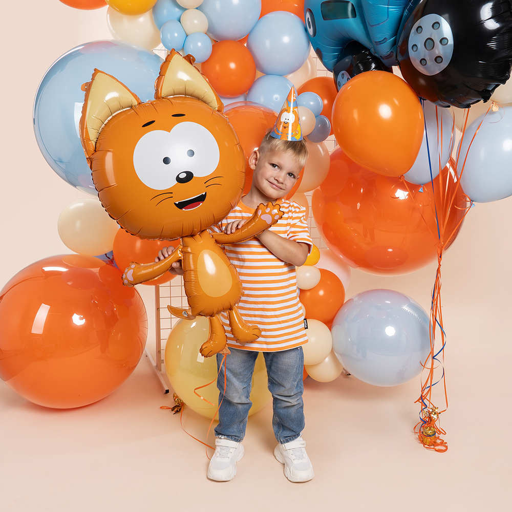 Колпаки праздничные «Котенок Котэ», 6 шт