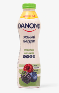 Йогурт Danone питьевой лесные ягоды 670 мл