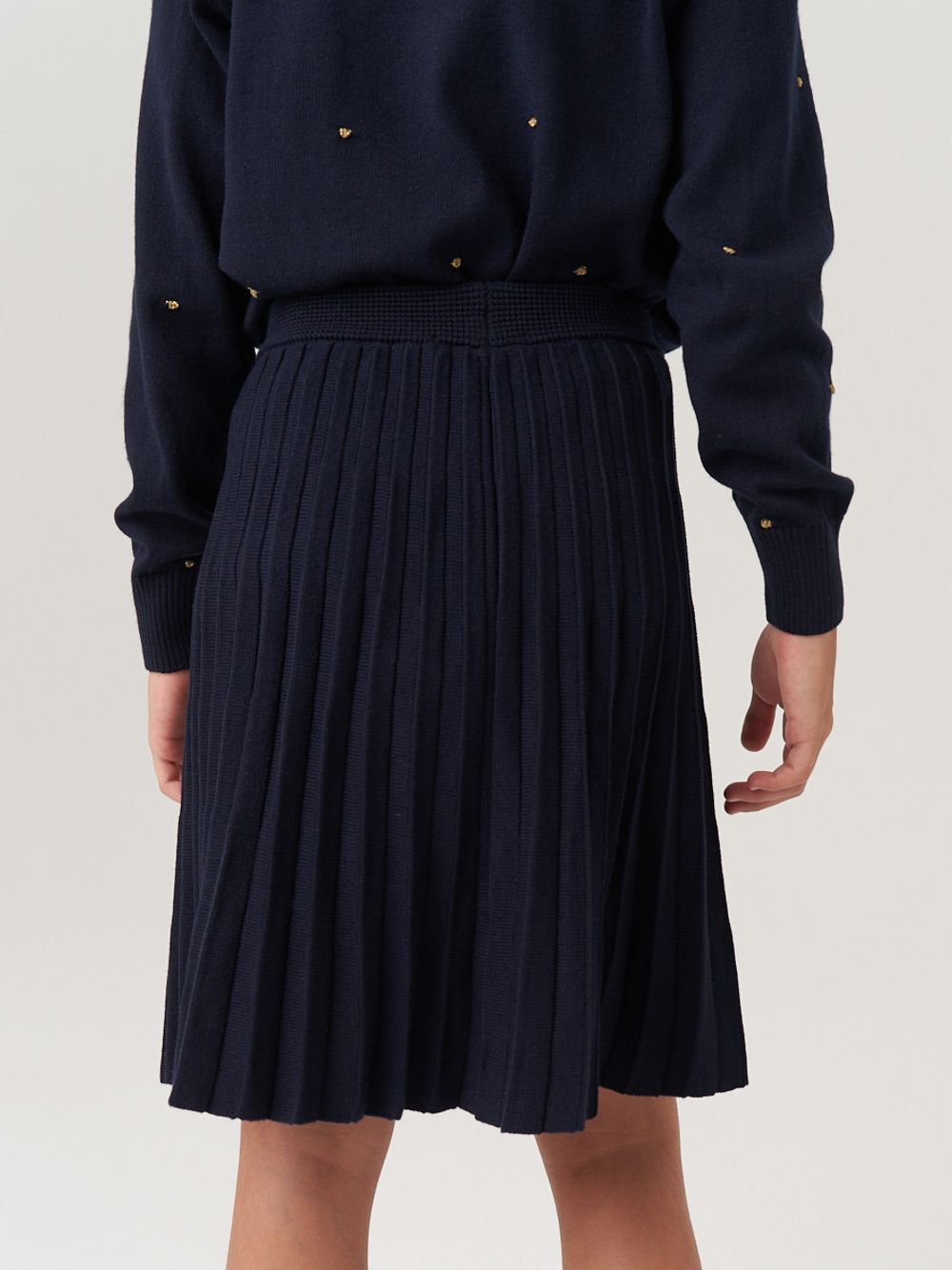 Юбка школьная для девочки AT883 синий