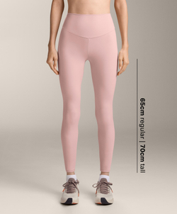 OYSHO Легинсы Comfortlux длиной до щиколотки с высокой посадкой, телесно-розовый