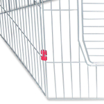 KREDO Вольер для щенков 6 секций 55*63 см (065), белый