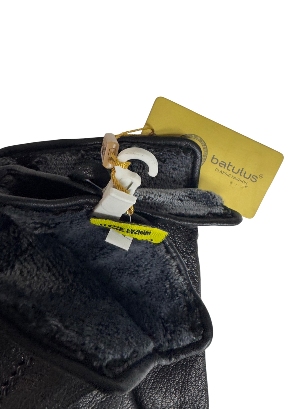 Перчатки. Мужские. Материал верха: Кожа оленя. Подклад: Плюш-флис. Наружний шов. 5 шт в упаковке.