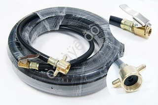 Шланг пистолета подкачки колес  16м с быстросъемом (6х11, 20 BAR/300PSI) АТ11224 МАЯКАВТО™ м40161