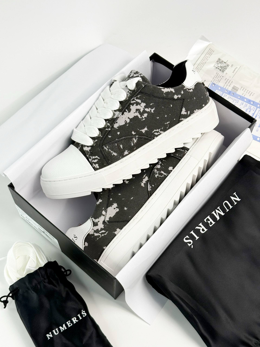 Кроссовки Numeris Atelier #B186 (сер.)