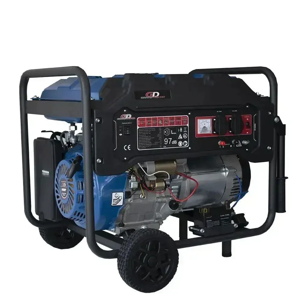 Генератор бензиновый Grand Decho EG8000es (7кВт, однофазный) Медная обмотка. Гарантия 1 год.