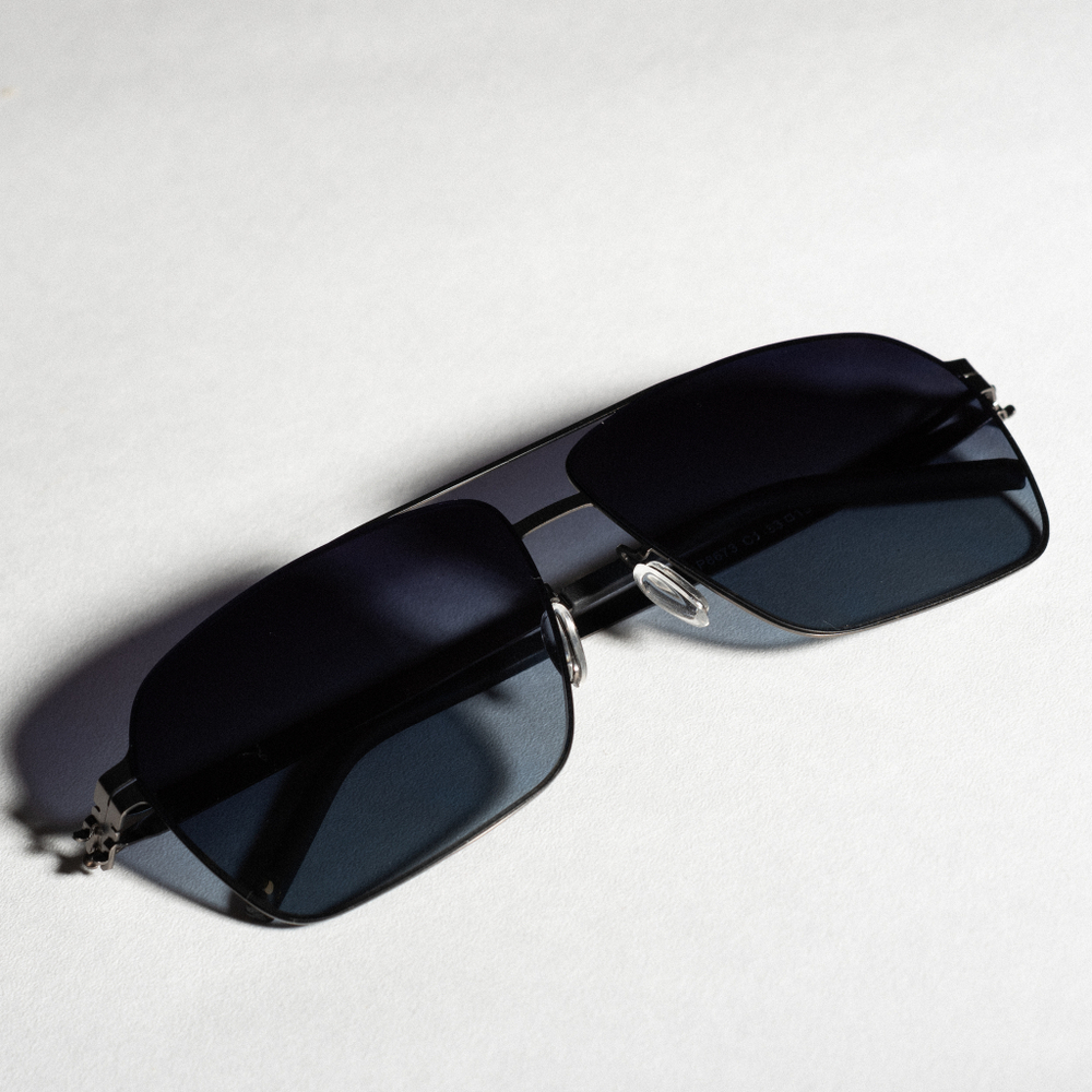 Солнцезащитные мужские очки авиаторы / Steel Durable LERO