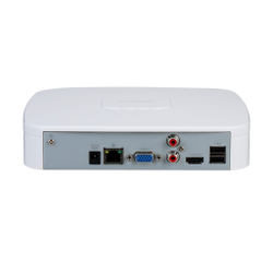 Видеорегистратор для видеонаблюдения DAHUA DHI-NVR4116-4KS3 16-канальный IP-видеорегистратор 4К и Smart H.265+, входящий поток до 80Мбит/с, 1 SATA III до 6Тбайт