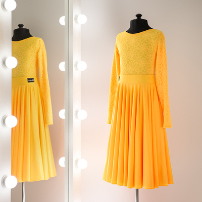 Gracia 6-01-01-С | Рейтинговое платье для спортивных бальных танцев | Vasileva Dance