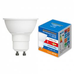 Лампа светодиодная Volpe OPTIMA DIM GU10 7Вт 4000K UL-00009234