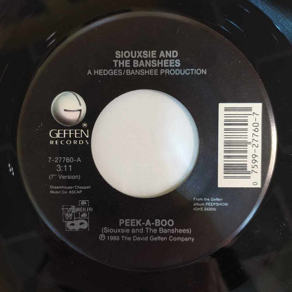 Siouxsie & The Banshees - Peek-A-Boo (США 1988г.) 7", 45 RPM, Single