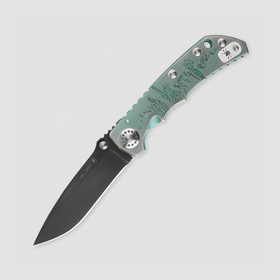 Складной нож Spartan Blades HARSEY FOLDING SB/SF5CUSBK/LadiesofFreedom c клинком из стали CPM-S35VN, рукоять титан