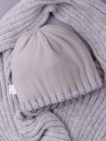 Шапка для девочки зимняя вязаная и шарф