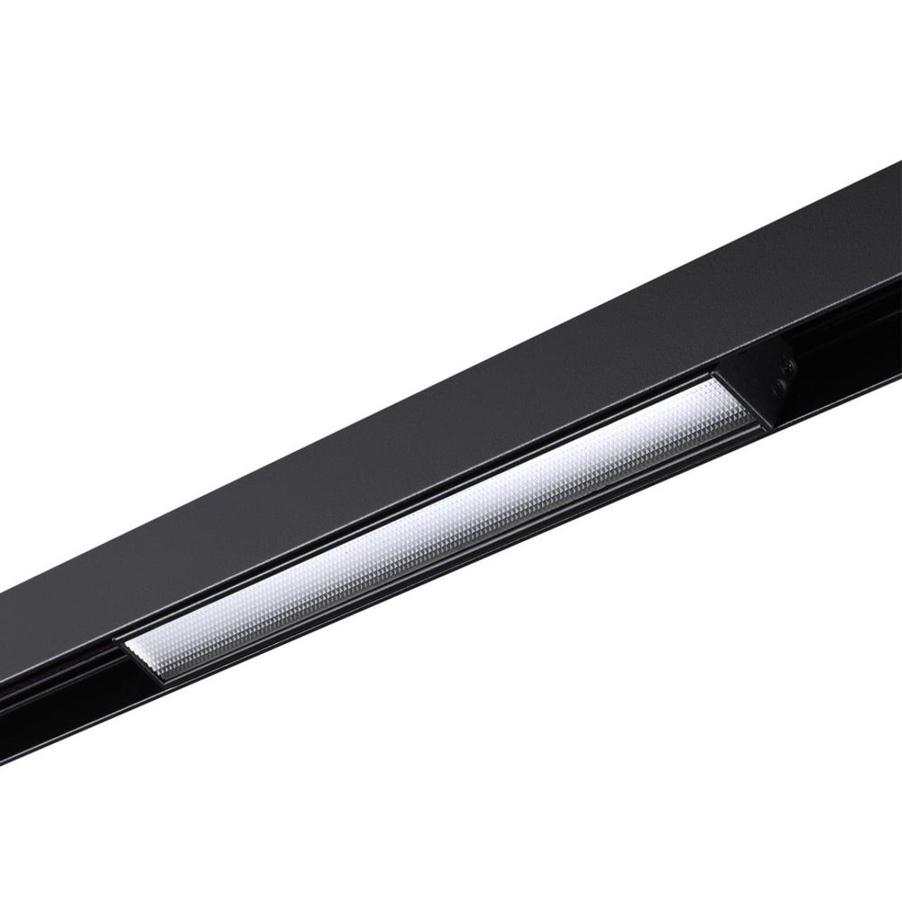 359484 SHINO NT24 134 черный Трековый низковольт. св-к диммир. со сменой цв.температуры, пульт ДУ/Tuya Smart Life IP20 LED 12W 48V 3000-6500K FLUM