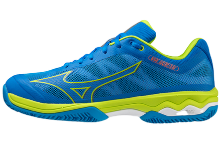 Мужские кросовки для Padel Mizuno Wave Exceed Light Padel - peace blue/acid lime/white