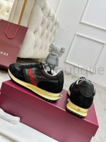 Мужские кроссовки Gucci Re-Motion черного цвета
