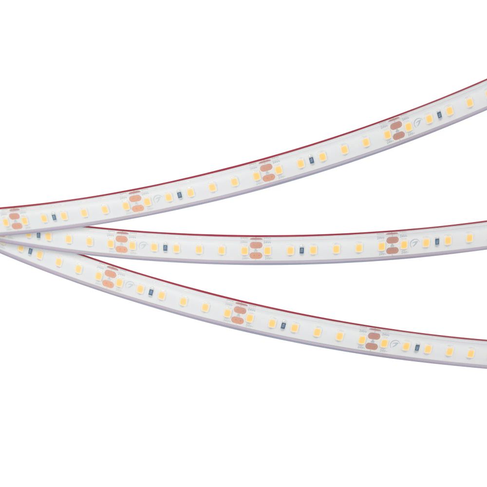 Светодиодная лента герметичная RTW-PFS-A120-11mm 24V Warm3000 (9.6 W/m, IP68, 2835, 5m) (Arlight, -) 033786