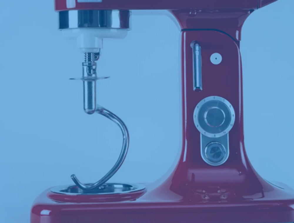 Миксер планетарный NB7 красный