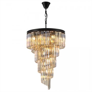 Подвесная люстра 21*E14 CL332172 коричневый/шампань Мартин Citilux