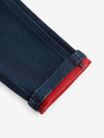 Джинсы стрейч для мальчика Next 207-268, Темно-синий