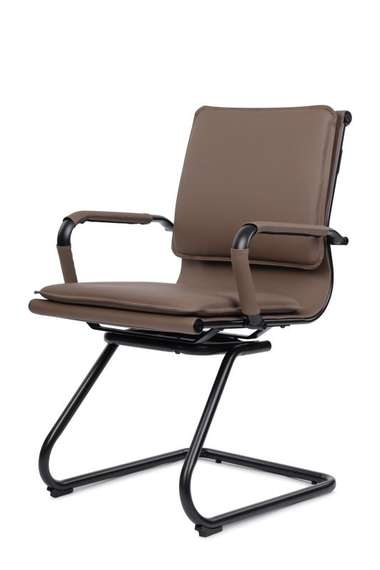 Кресло Hugo RCH 6003-3SEB Коричневый/Металл Черный