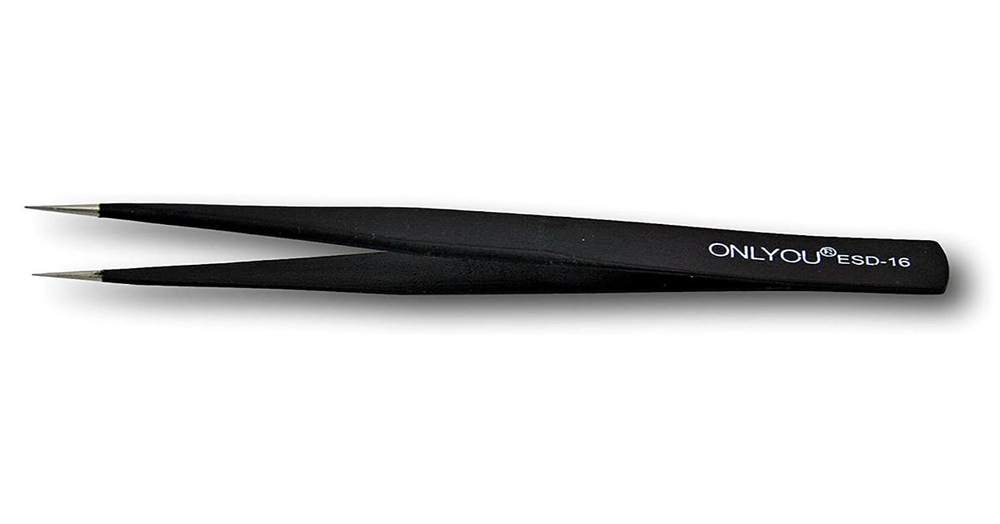 Пинцет стальной ESD-16