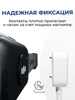 Зарядка для браслетов Huawei Honor Band 6/7//8 e.t.c., разъем USB-A (черный)