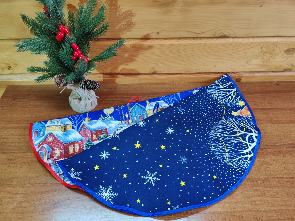 Полотенце кухонное, круглое, 2 шт, рогожка