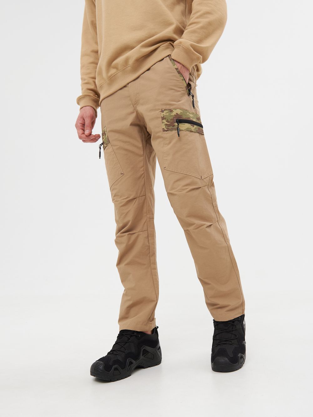 Брюки летние Матрица ткань Nylon Cotton Рип-Стоп цвет Песок