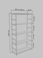 Стеллаж металлический FLOW