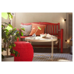 Садовый банк - IKEA PÄRONHOLMEN/PARONHOLMEN, 111x70x83см, красный, ПЭРОНХОЛЬМЕН ИКЕА