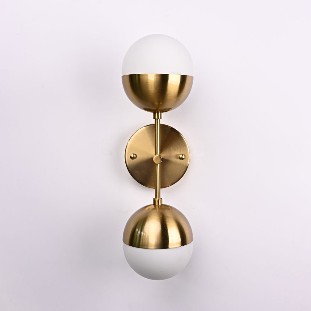 Бра Copper Light Bra Duos Brass By Imperiumloft