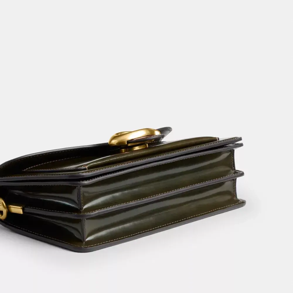 COACH СУМКА ЧЕРЕЗ ПЛЕЧО TABBY 26, ОЛИВКОВЫЙ